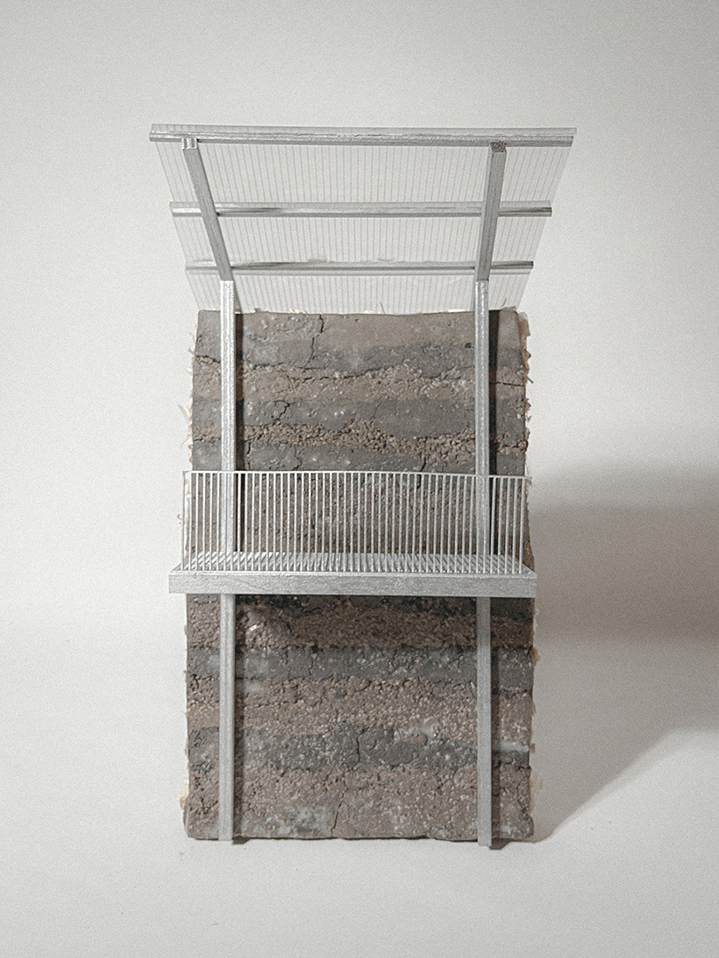 Casernes Saint-Louis, Vieux-Québec, Photo de maquette