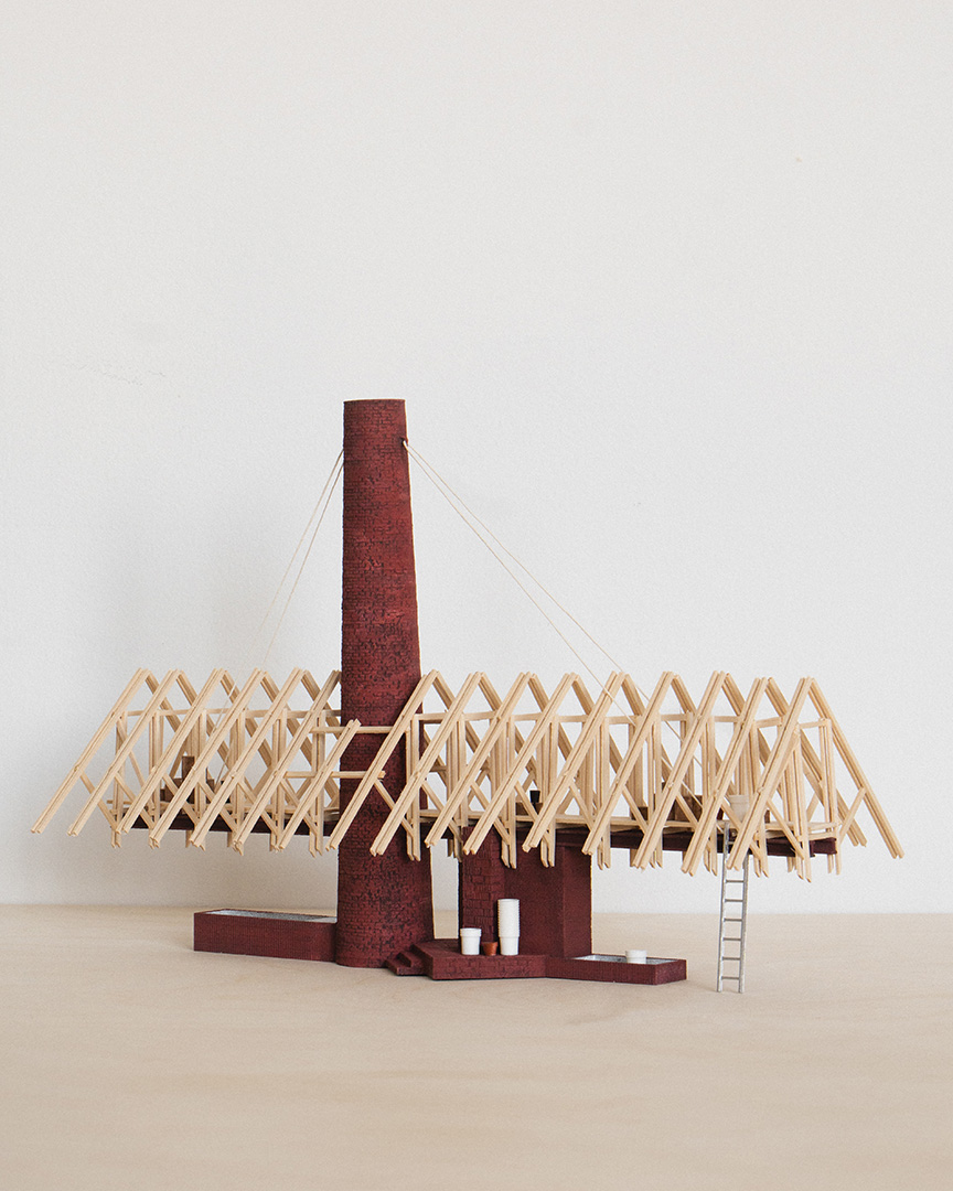 Photo de maquette architecturale du projet Espace(s) Champ(s)