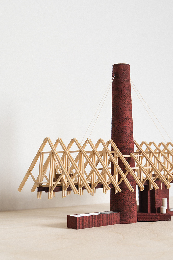 Photo de maquette architecturale du projet Espace(s) Champ(s)
