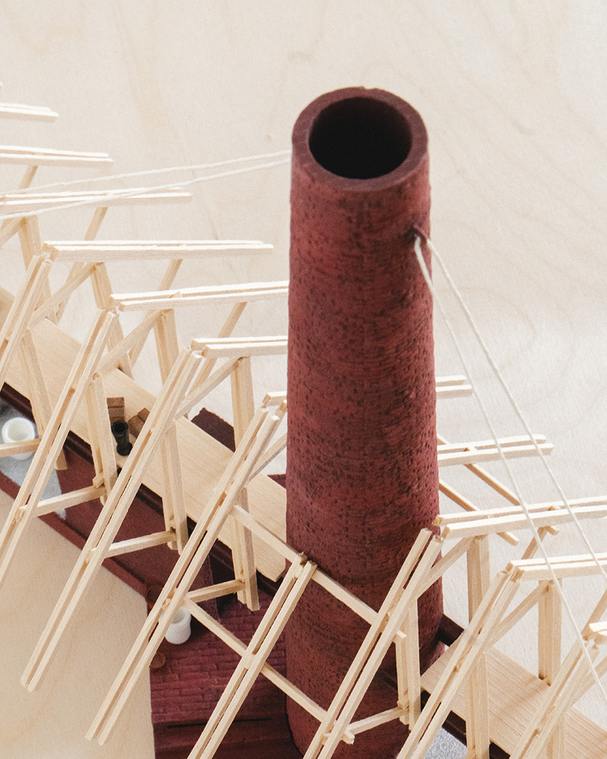 Photo de maquette architecturale du projet Espace(s) Champ(s)