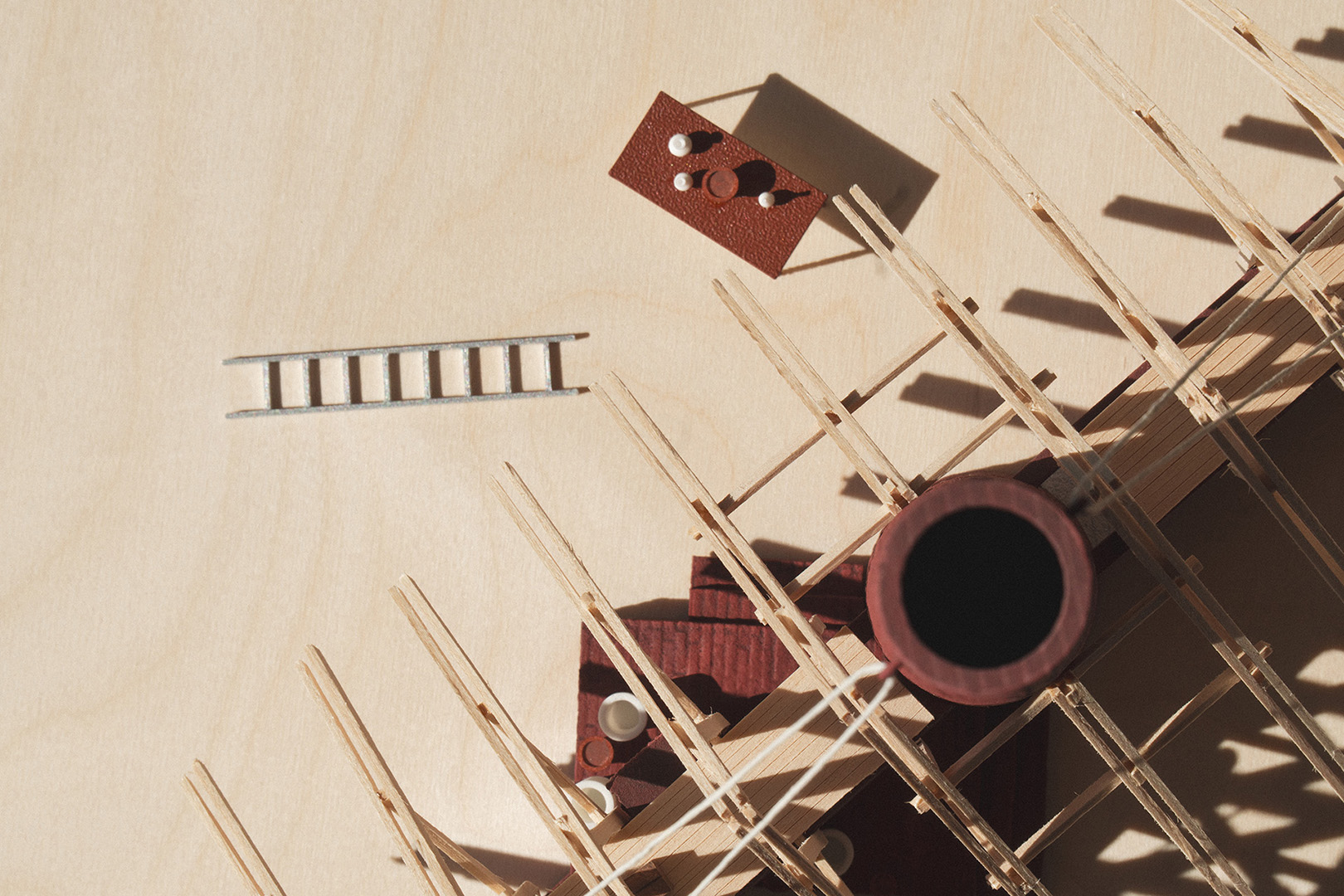 Photo de maquette architecturale du projet Espace(s) Champ(s)