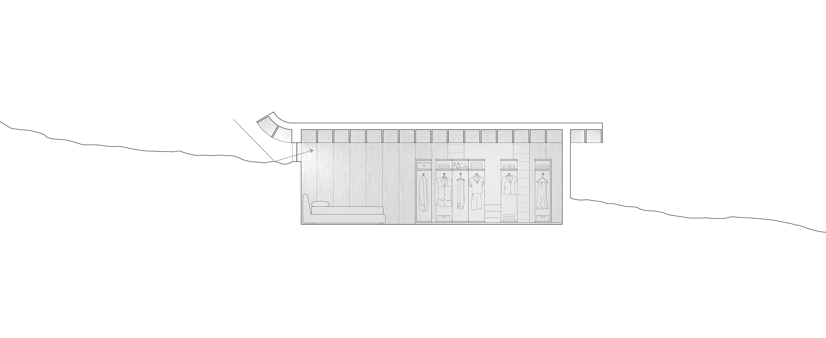 Coupe de la chambre de la House of Anthology