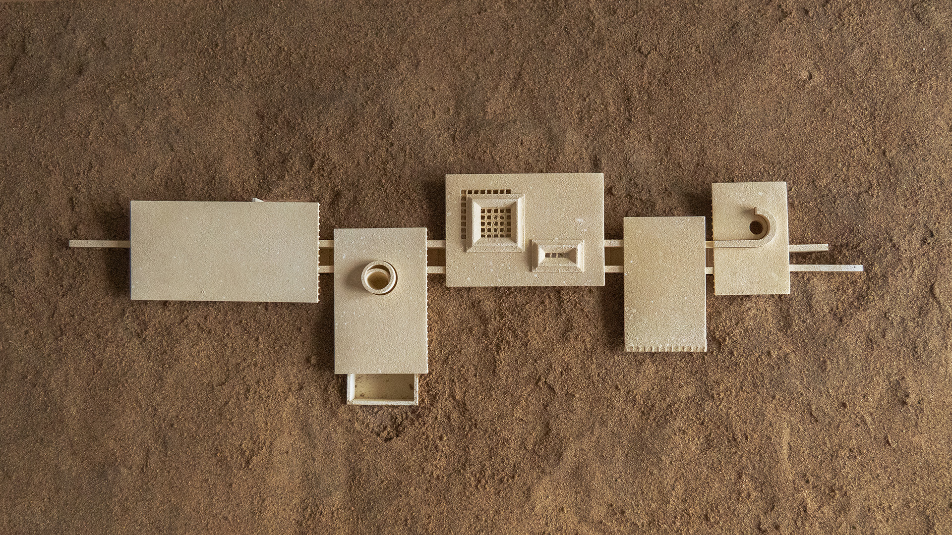 Maquette architecturale de la House of Anthology