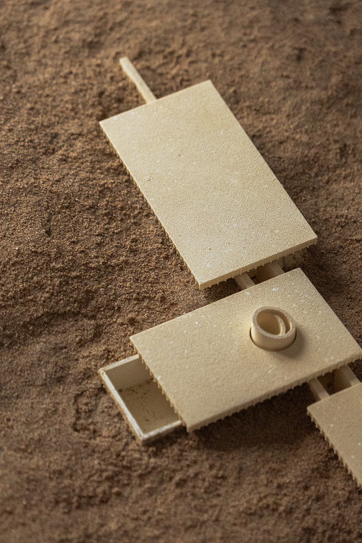 Maquette architecturale de la House of Anthology
