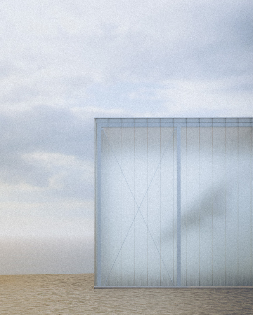 No man's Land, Pavillon des Dunes de Tadoussac, Vue extérieure